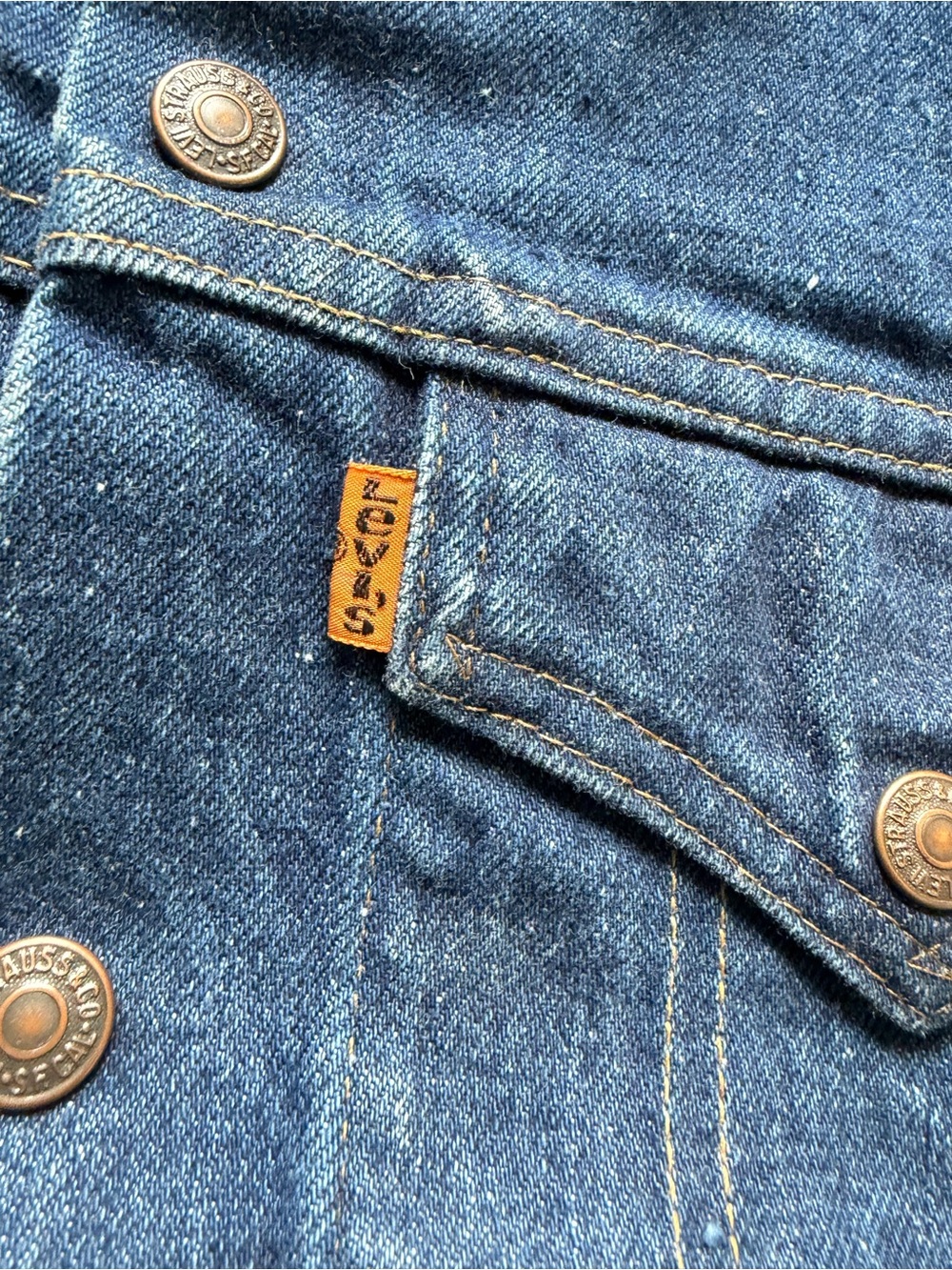 Levi's Orange Tag Denim Jacket - Picture 3 of 8
